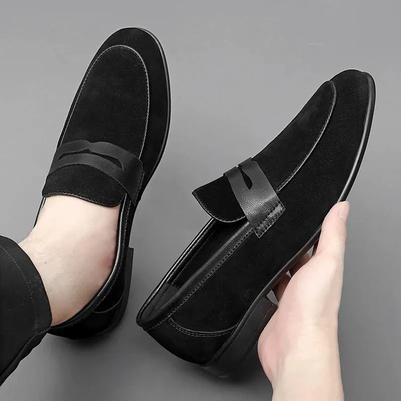 Men’s Vintage Vegan Leather Slip On Loafers | Eco-Friendly Materials