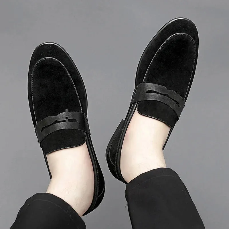 Men’s Vintage Vegan Leather Slip On Loafers | Eco-Friendly Materials