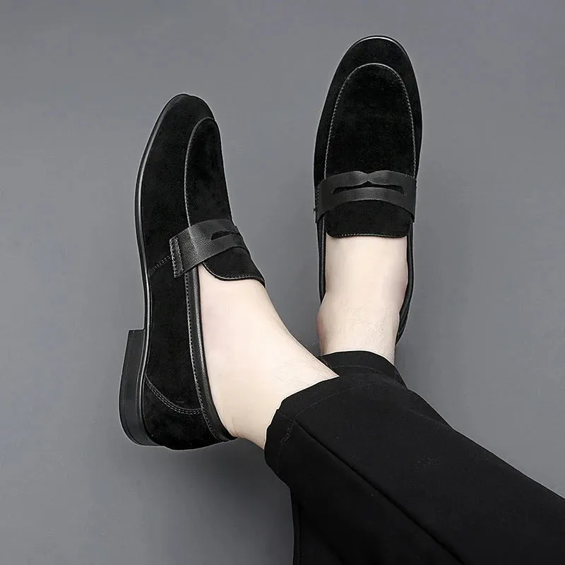 Men’s Vintage Vegan Leather Slip On Loafers | Eco-Friendly Materials