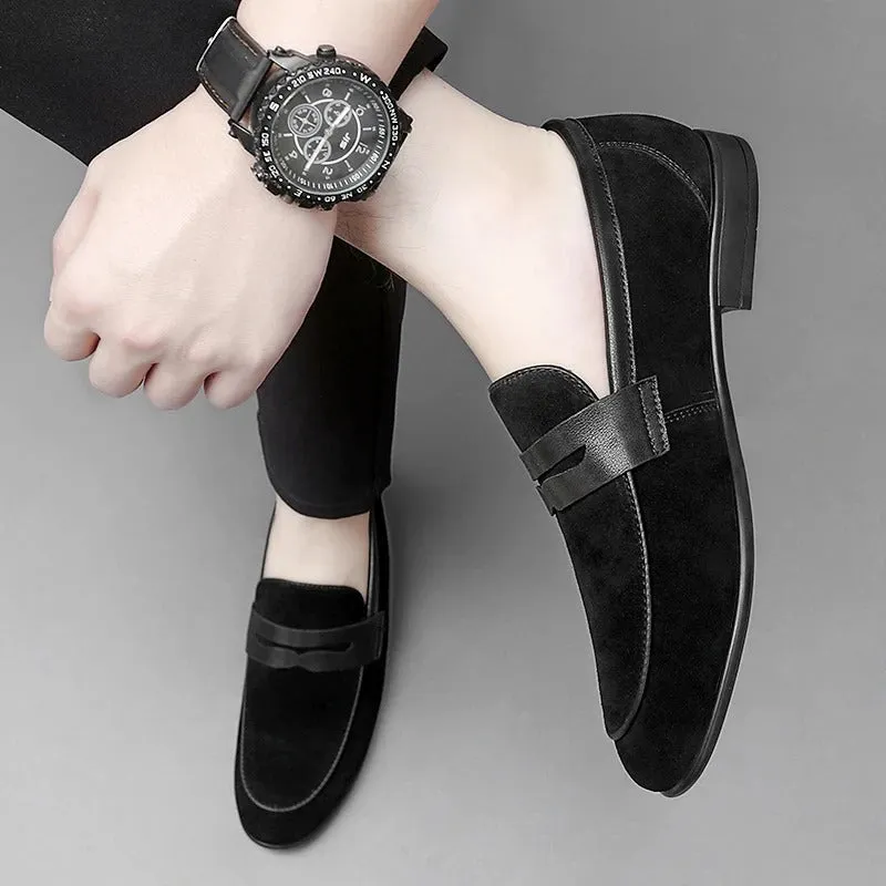 Men’s Vintage Vegan Leather Slip On Loafers | Eco-Friendly Materials