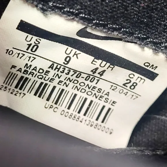 Nike Zoom Blazer Low SB Deconstructed Anthracite Men's Shoes #AH3370-001 size 10