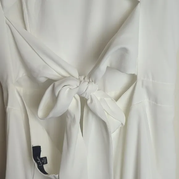 NWT Summer Dream White Midi Dress Women's Size XL