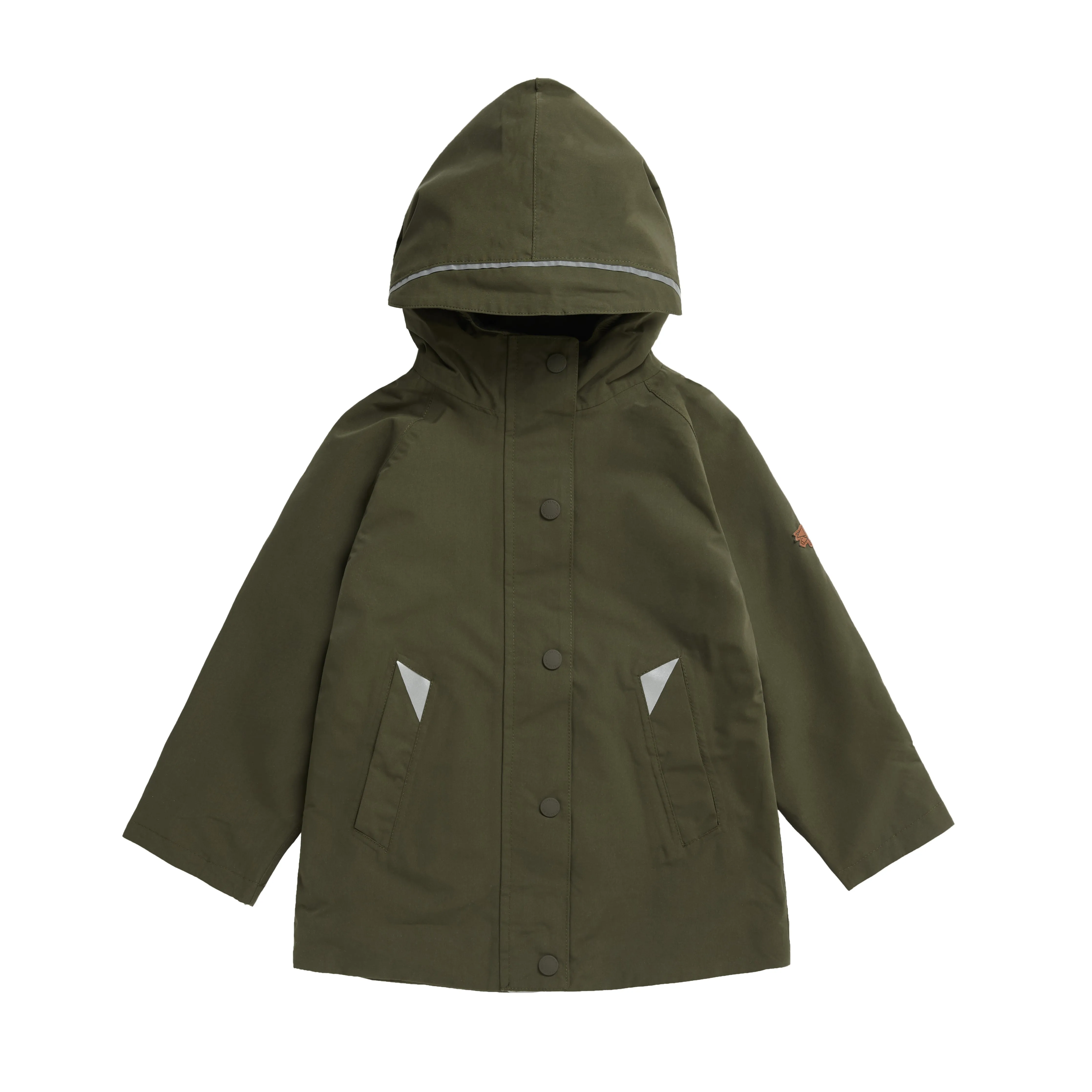 Olive Waterproof Raincoat
