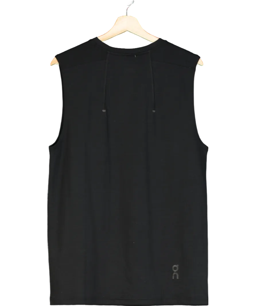 On Running Black Focus Tank UK S