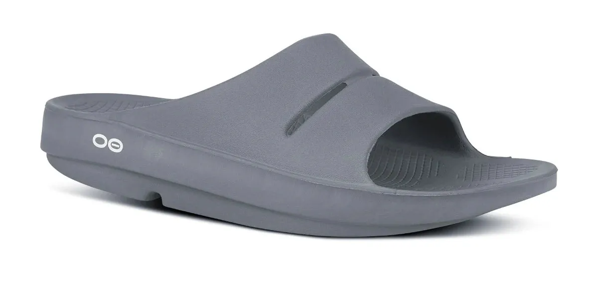 Oofos OOahh Slide Slate