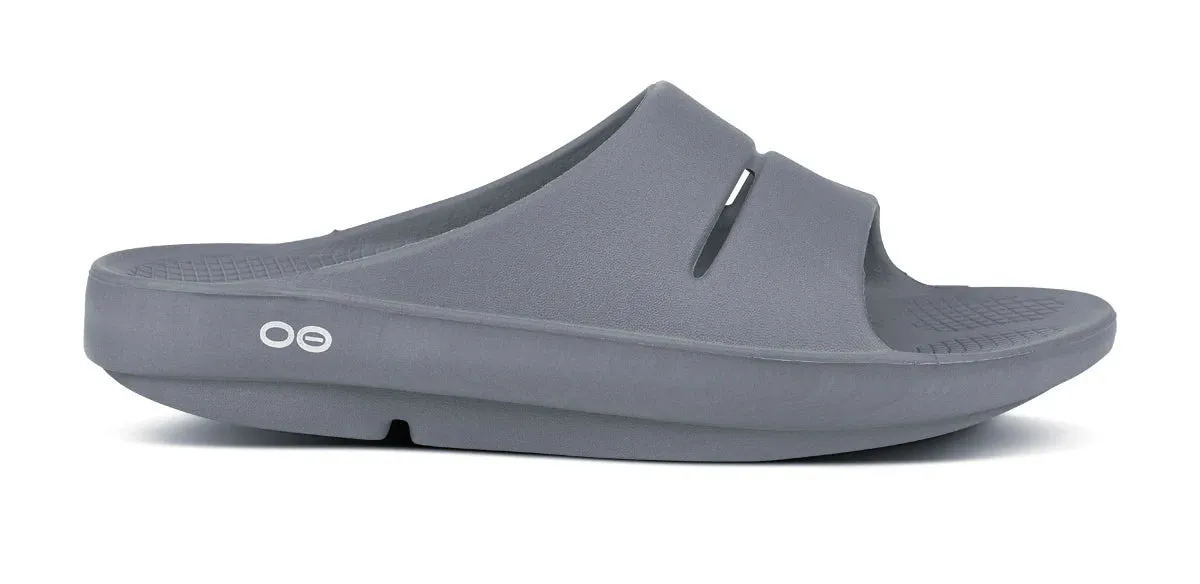 Oofos OOahh Slide Slate