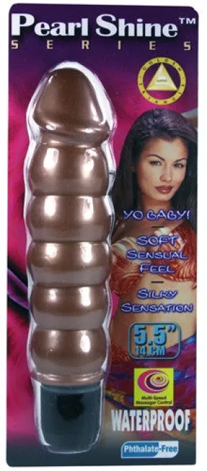 Pearl Shine Beads - Brown