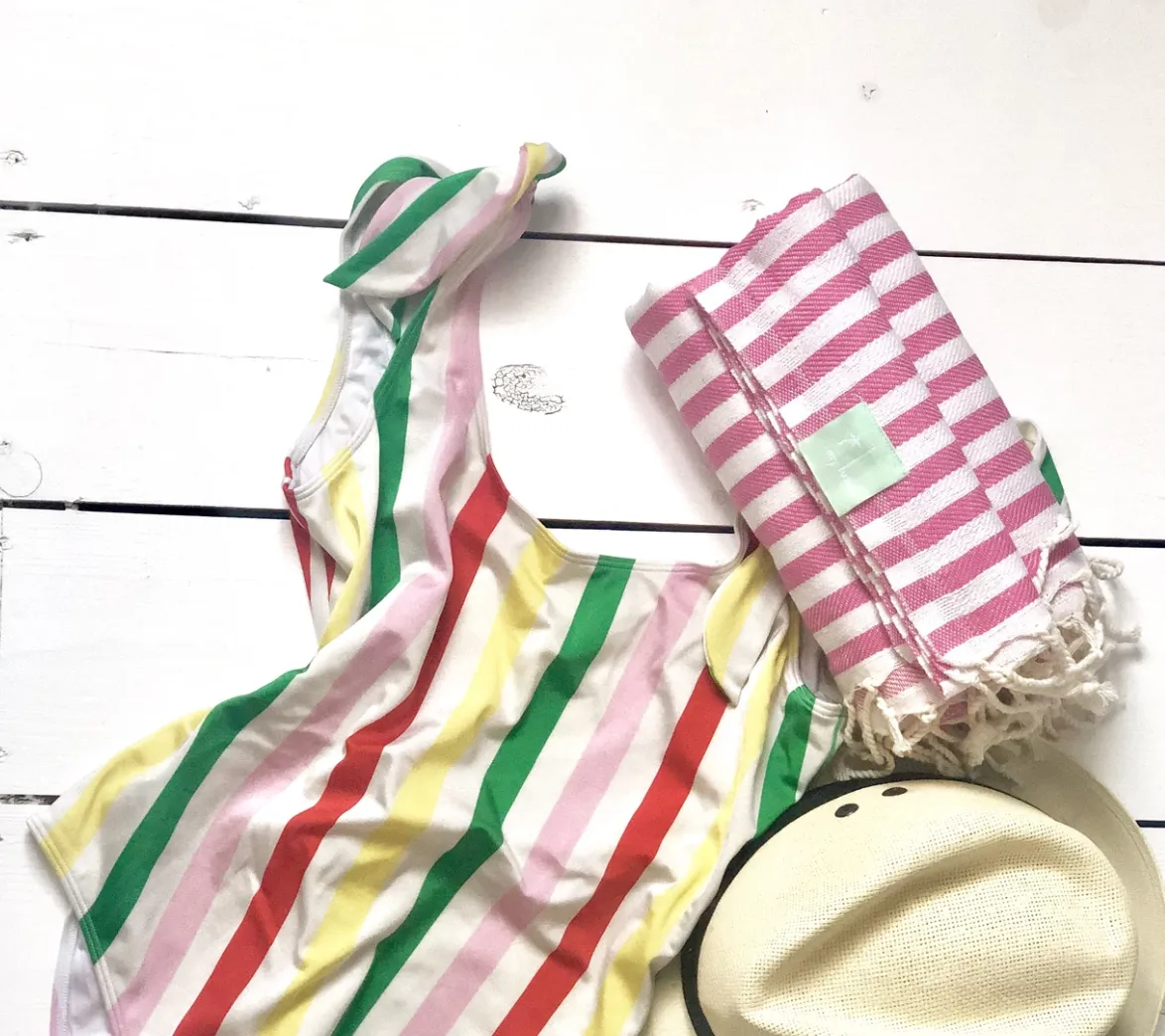 Pink Cherry Hammam Towel from My Luxe