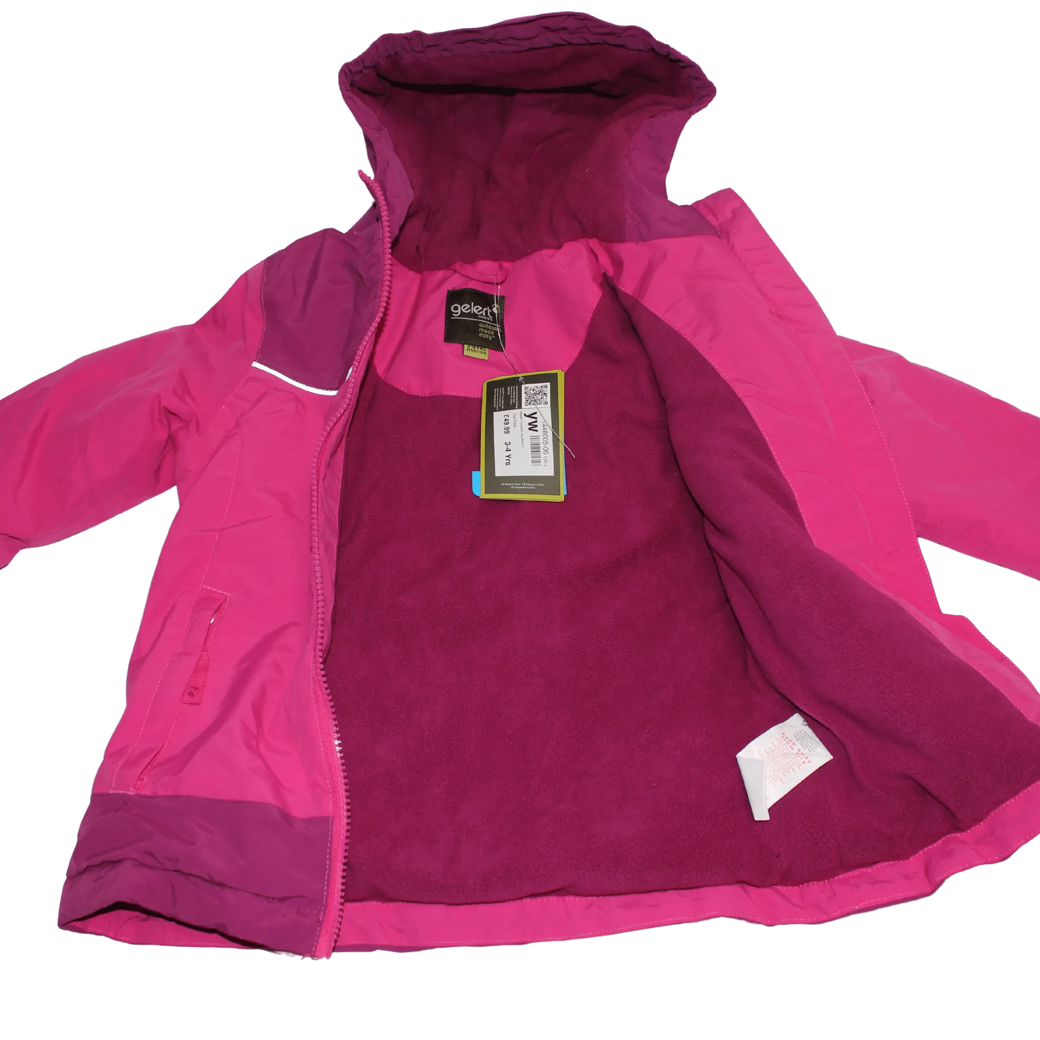 Pink Waterproof Coat
