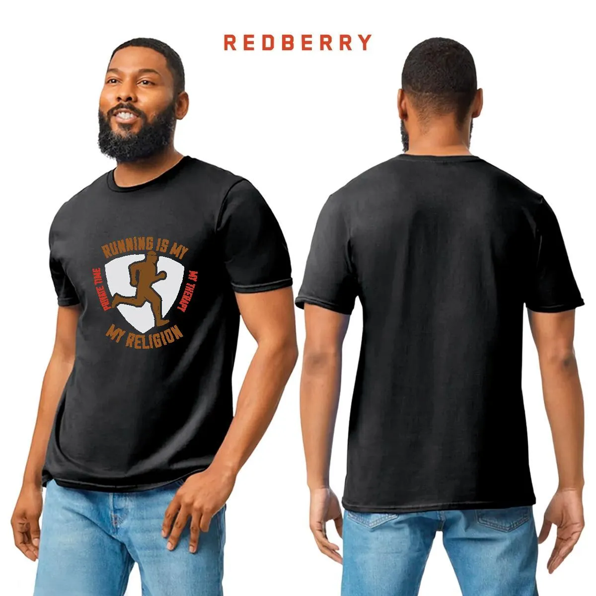 Playera Hombre Running Correr Maratón RN1030