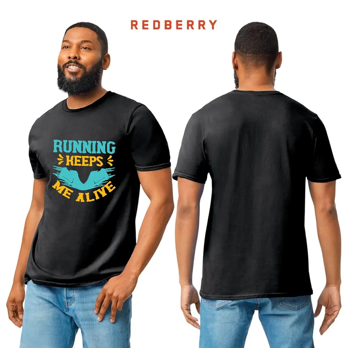 Playera Hombre Running Correr Maratón RN1032