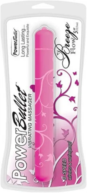 Power Bullet Flow Breeze 5in Fuschia