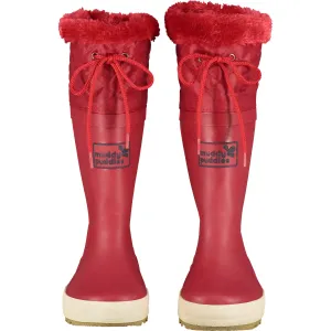 Puddleflex Wellies Red