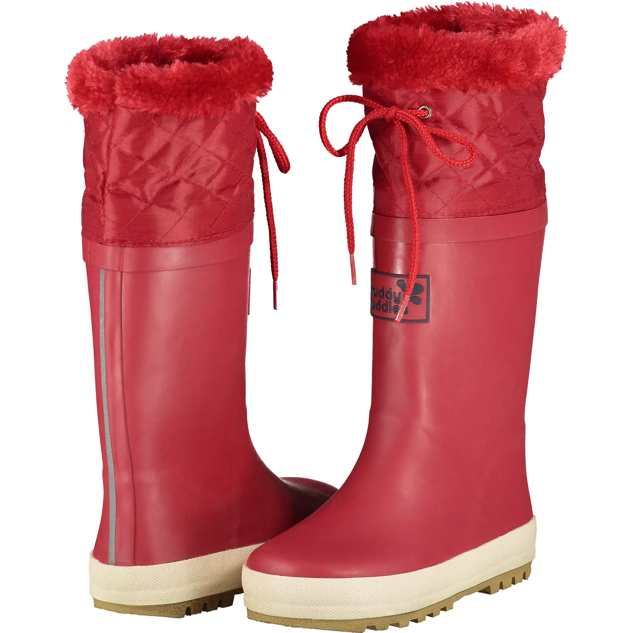 Puddleflex Wellies Red