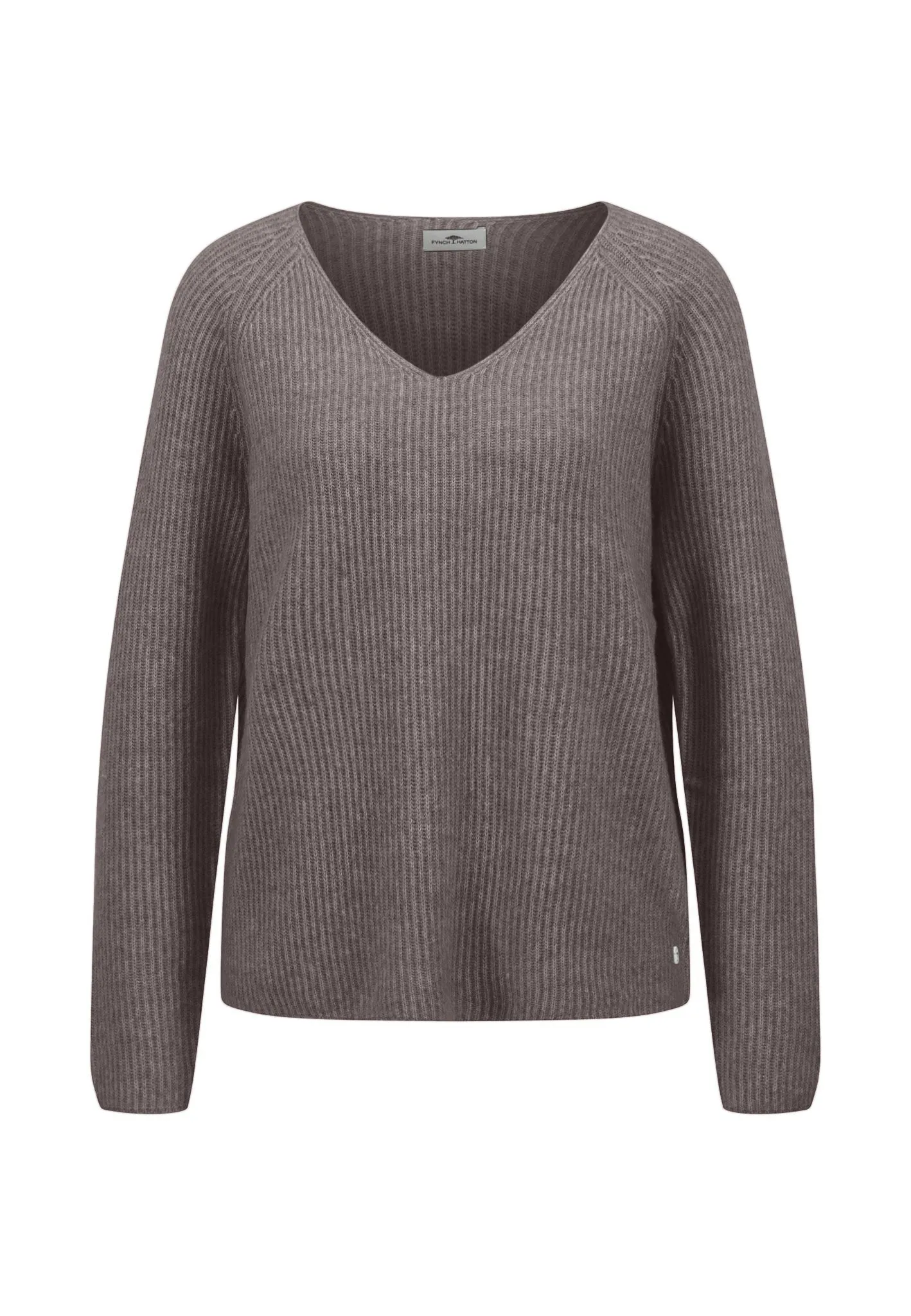 Pullover aus Wollmix mit V-Ausschnitt