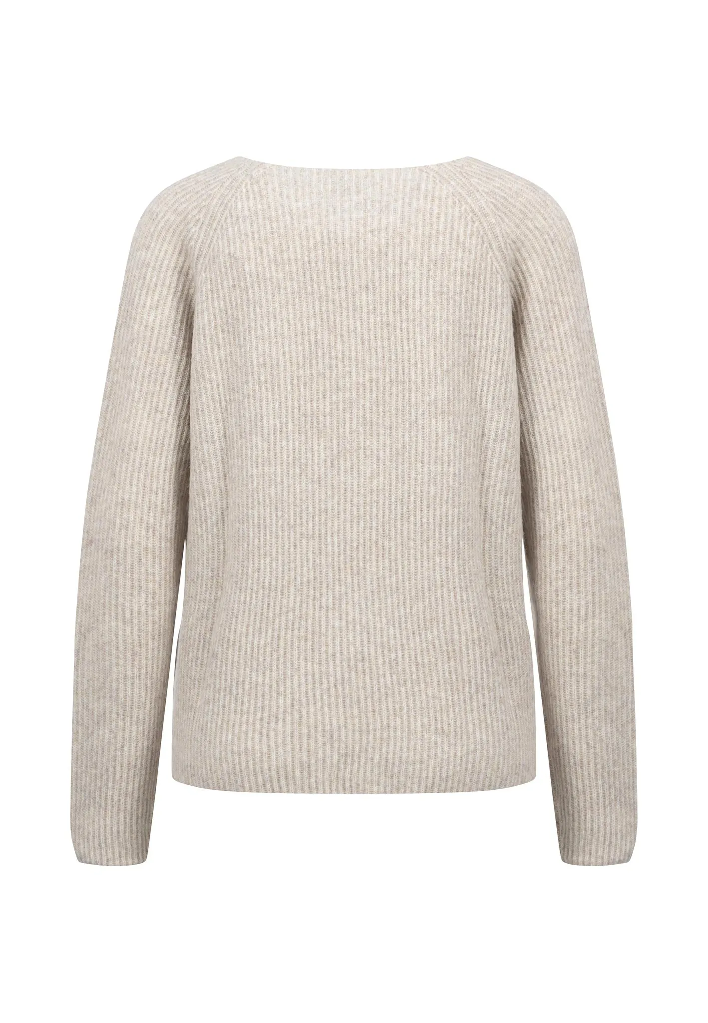 Pullover aus Wollmix mit V-Ausschnitt