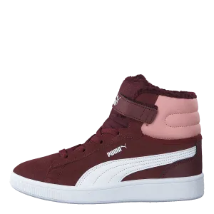 Puma Vikky V2 Mid Fur Ps Vineyard Wine-bridal Rose