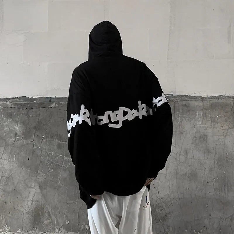 "KEEP-ON" Sweatshirt Noir Hoodie à capuche - URB1™