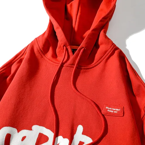 "KEEP-ON" Sweatshirt Noir Hoodie à capuche - URB1™