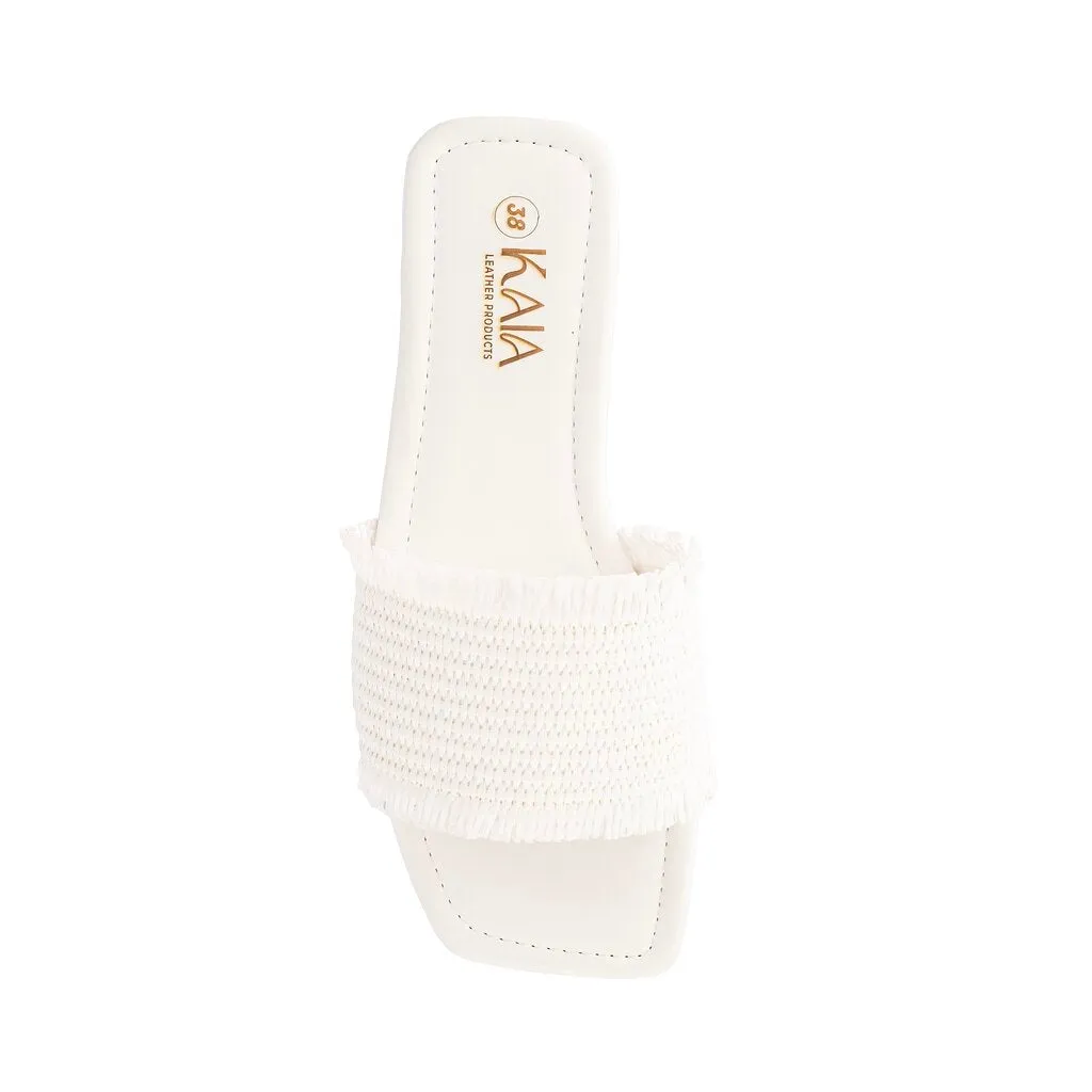 Raffia Slipper
