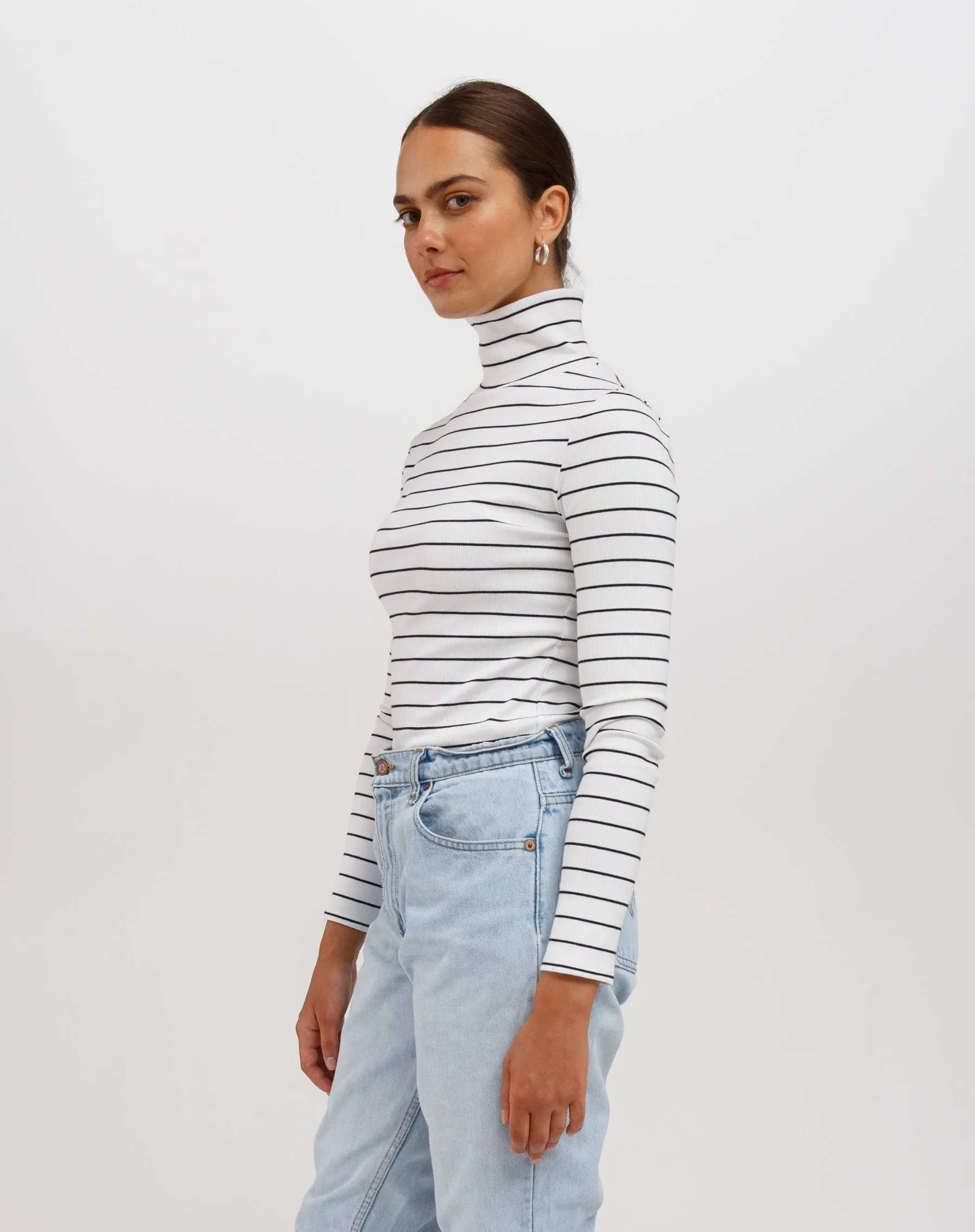 Ribbed Turtleneck