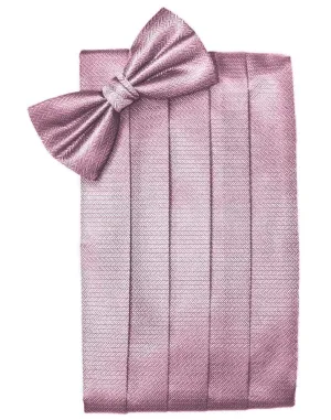 Rose Herringbone Kids Cummerbund