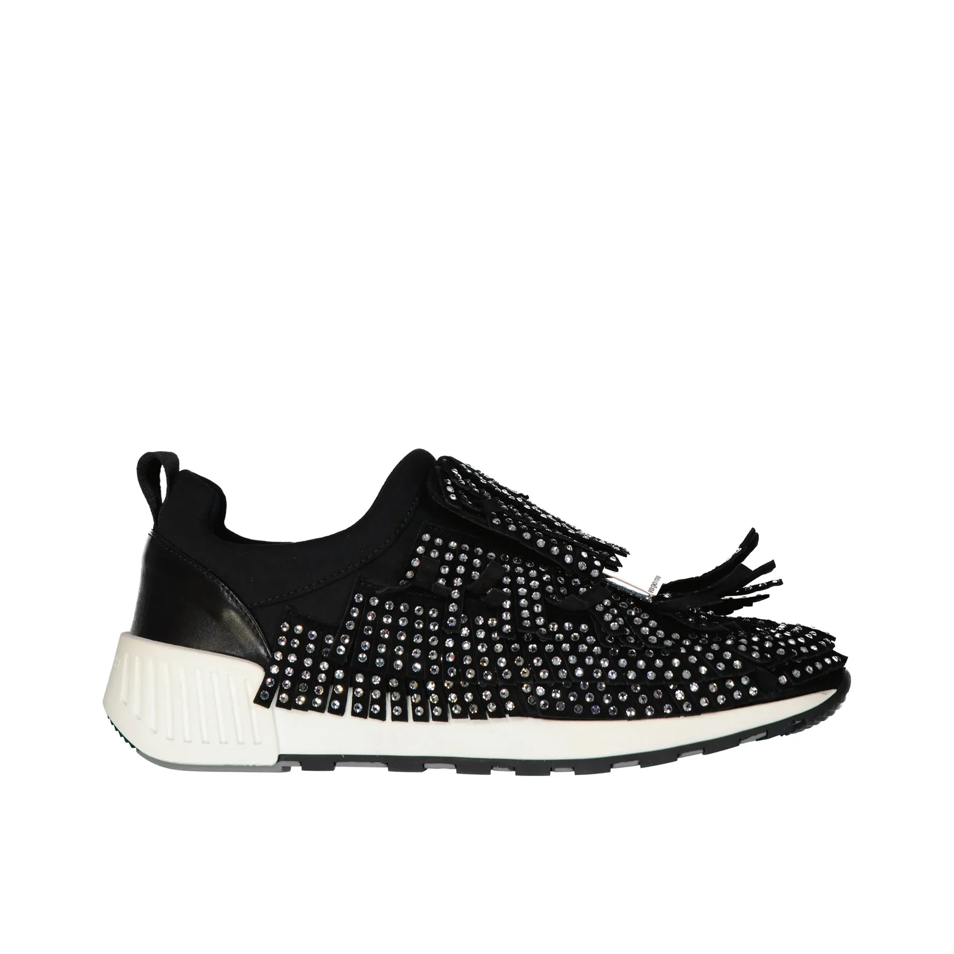 SERGIO ROSSI SR1 Running Crystals Mini Sneakers