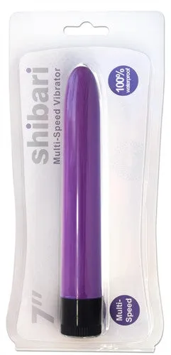 Shibari 7-Inch Multi-Speed Vibrator - Purple