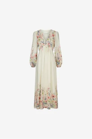 Silfi Flower Dress Creme