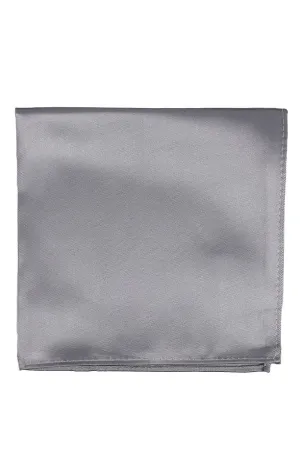 Silver Eternity Pocket Square