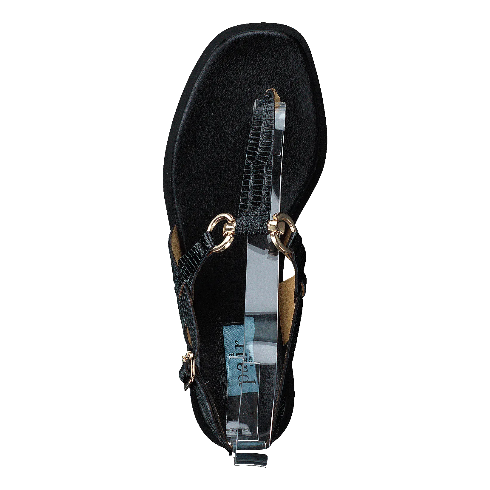 Simpel String Sandal Black