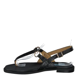 Simpel String Sandal Black