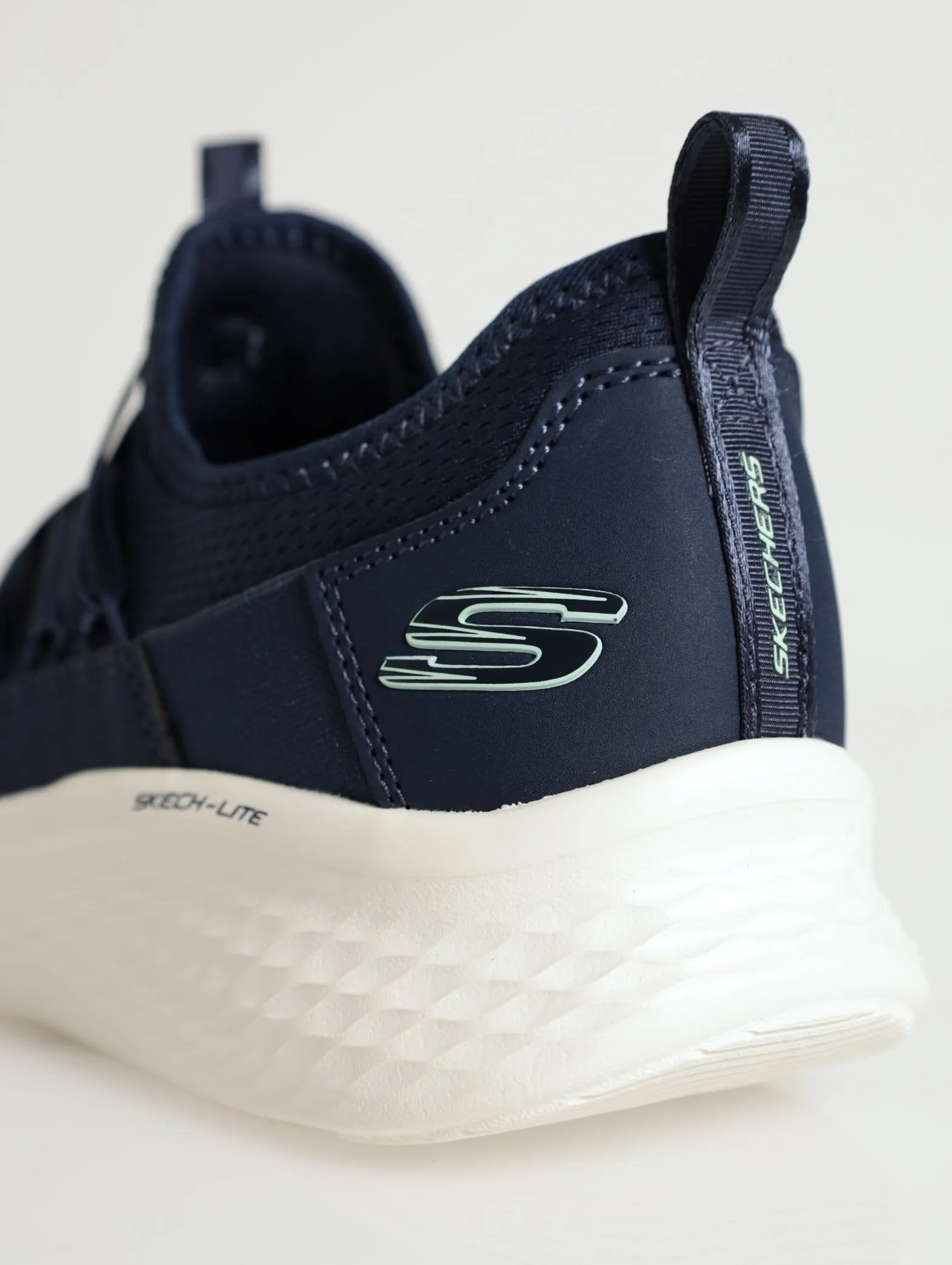 Skech-Lite Pro Mock Lace Slip-On Sneaker - Navy