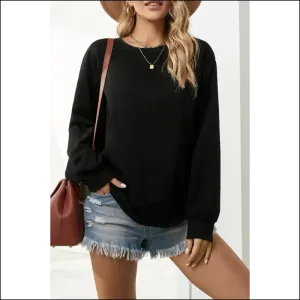 Slay All Day in our Chic Slit Drop Shoulder Sweatshirt! 🔥 Needful Things