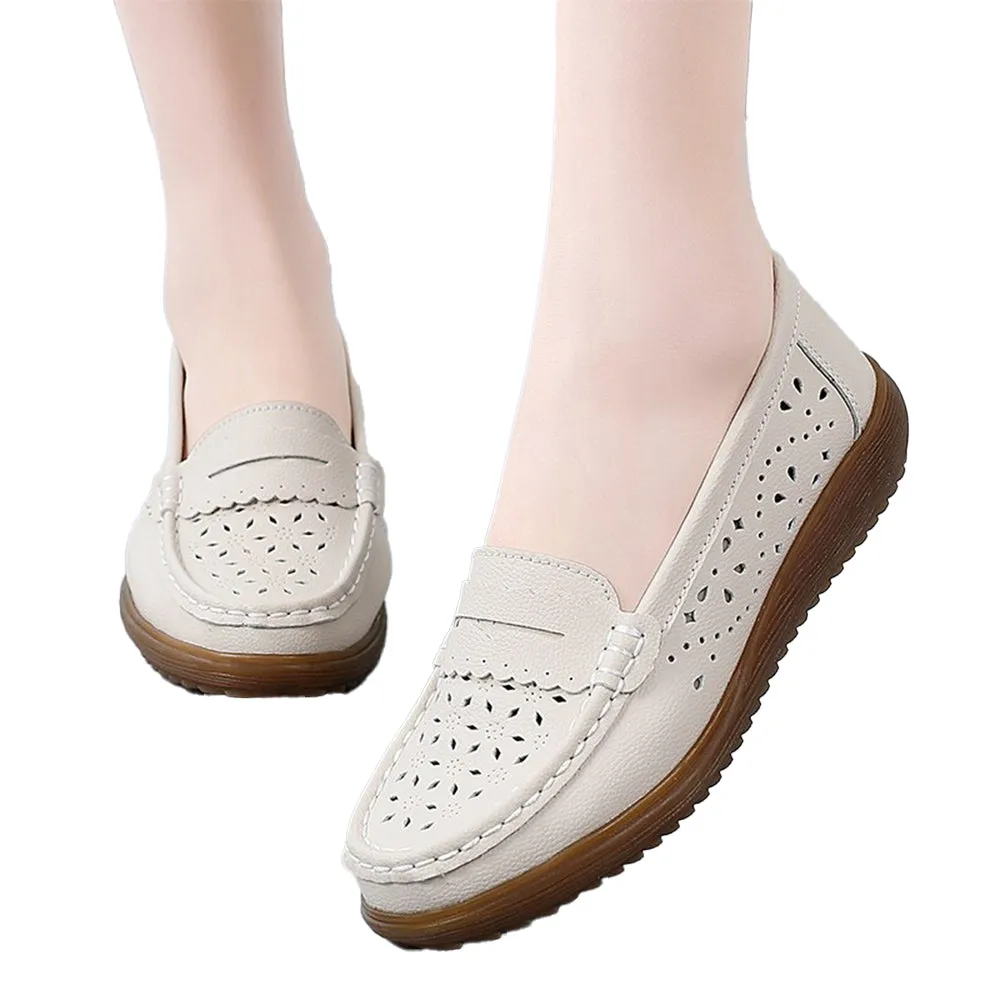 Slip-On Women's Flats Moccasins Loafers