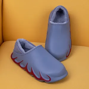 Slippers Waterproof Bag With Plush Confinement Household Cotton Drag Home Couple Warm And Comfortable Cotton Shoes