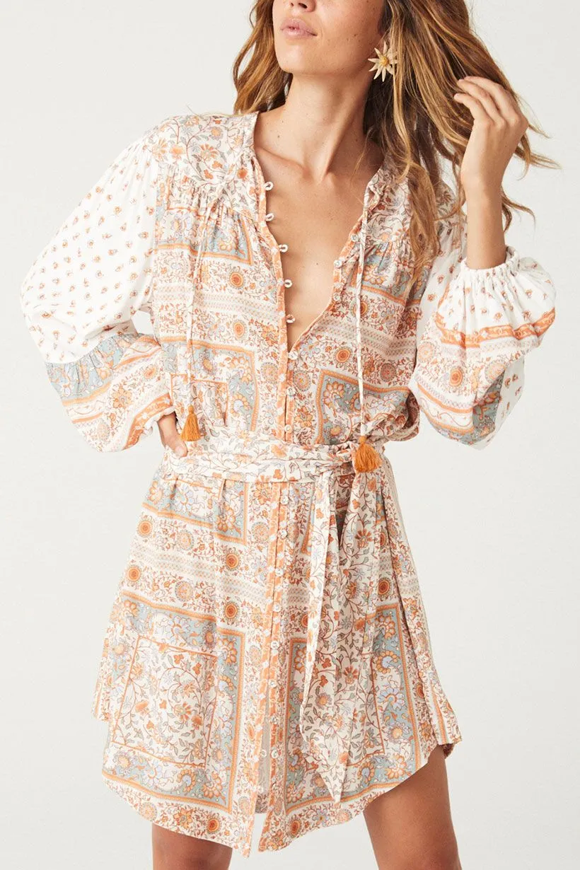 Spell - Sunshine Bandit Tunic Dress (Desert Sage)