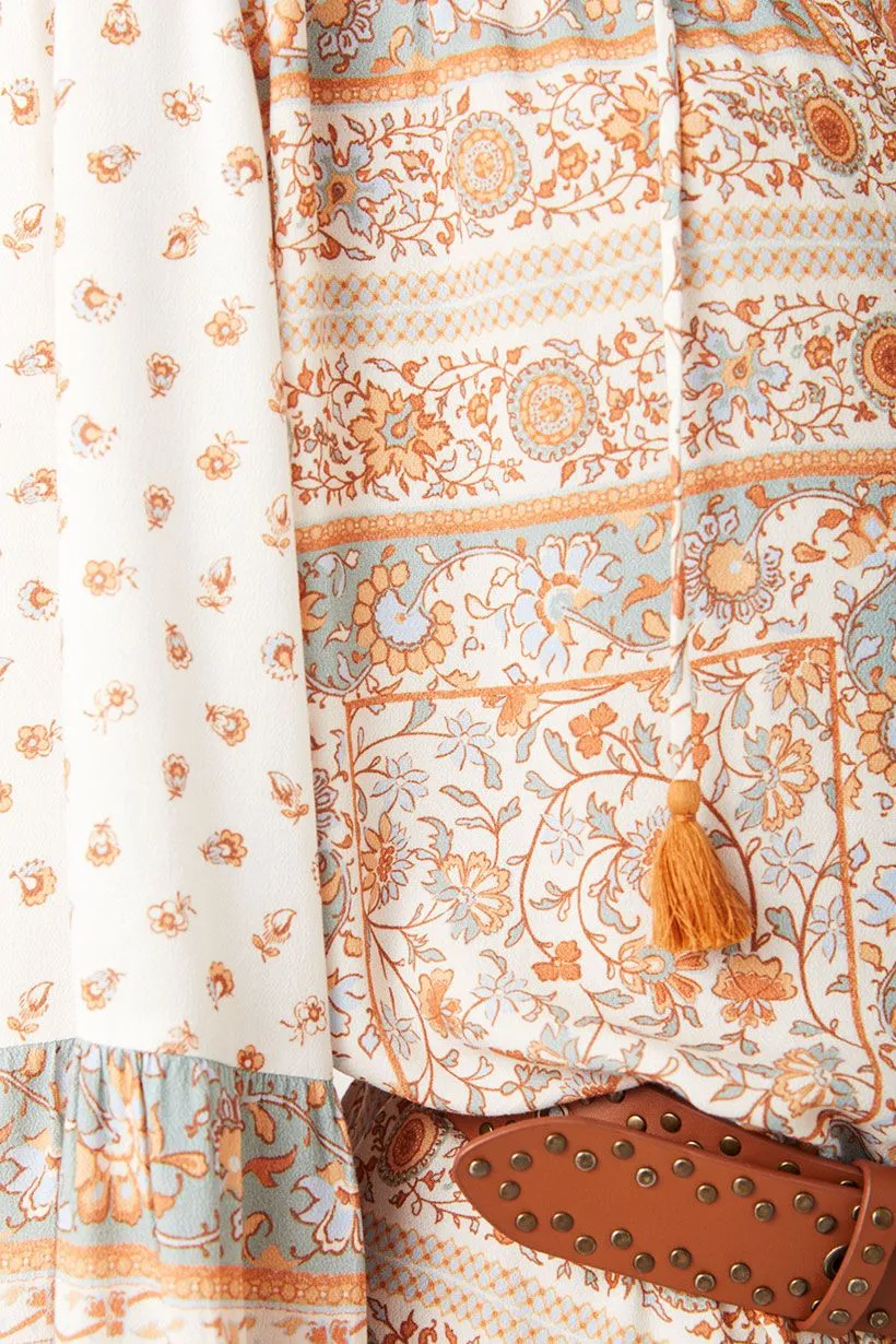 Spell - Sunshine Bandit Tunic Dress (Desert Sage)