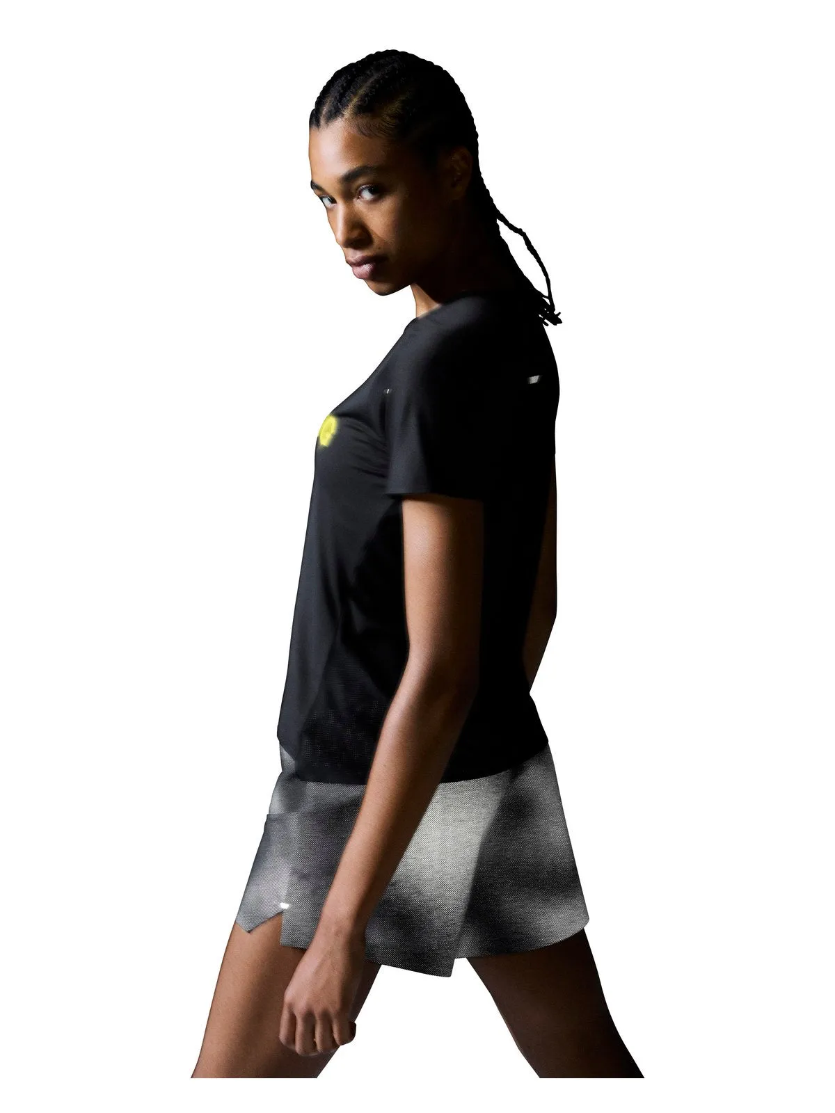 Spodenki do biegania damskie ON RUNNING Running Shorts Lumos czarny
