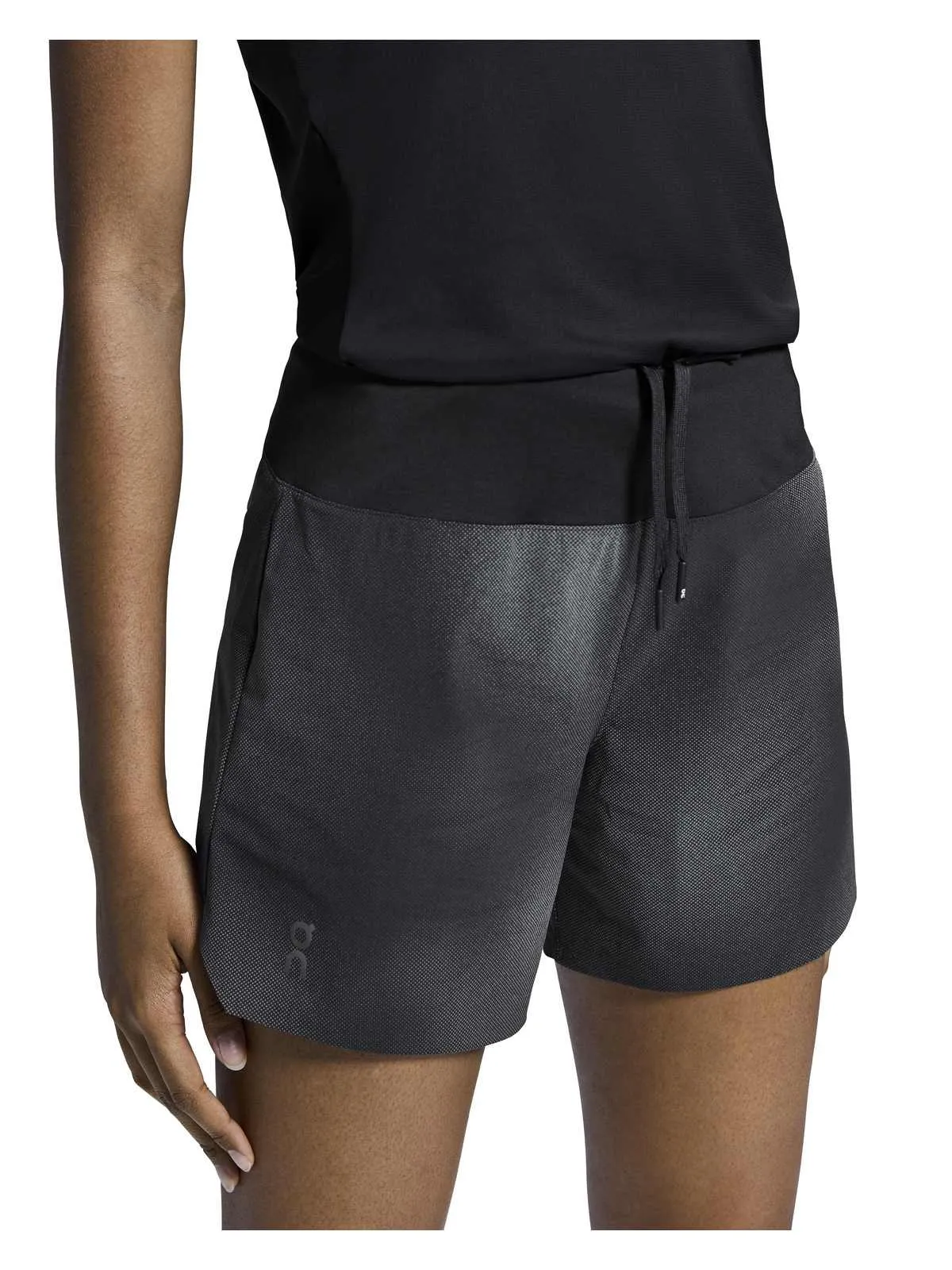 Spodenki do biegania damskie ON RUNNING Running Shorts Lumos czarny