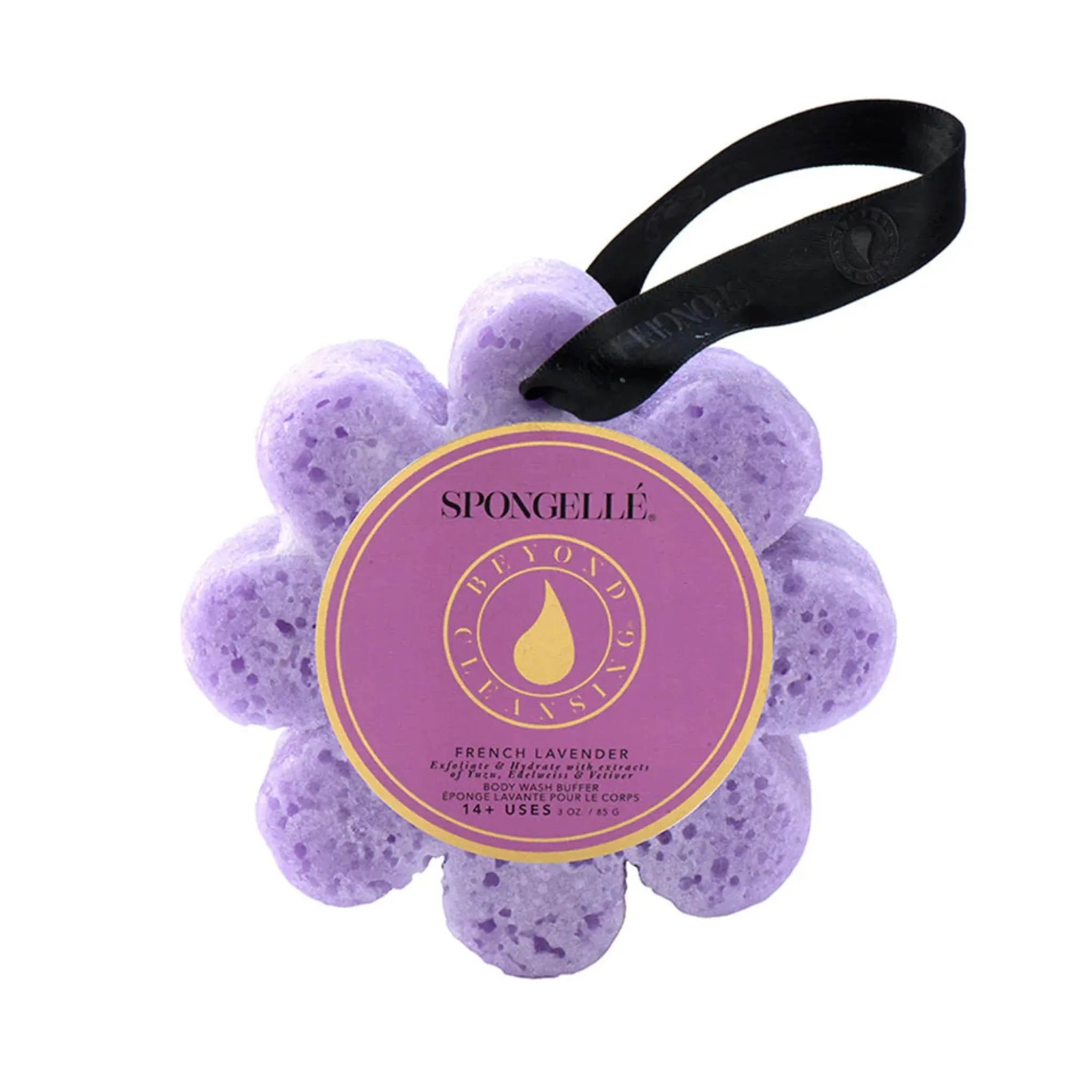 Spongelle Flower Sponge, French Lavender