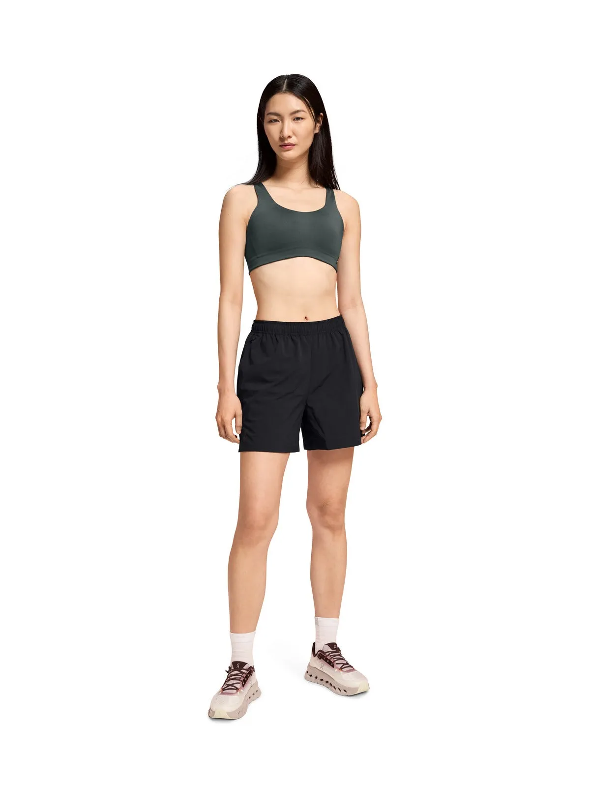Stanik sportowy ON RUNNING Active Bra zielony