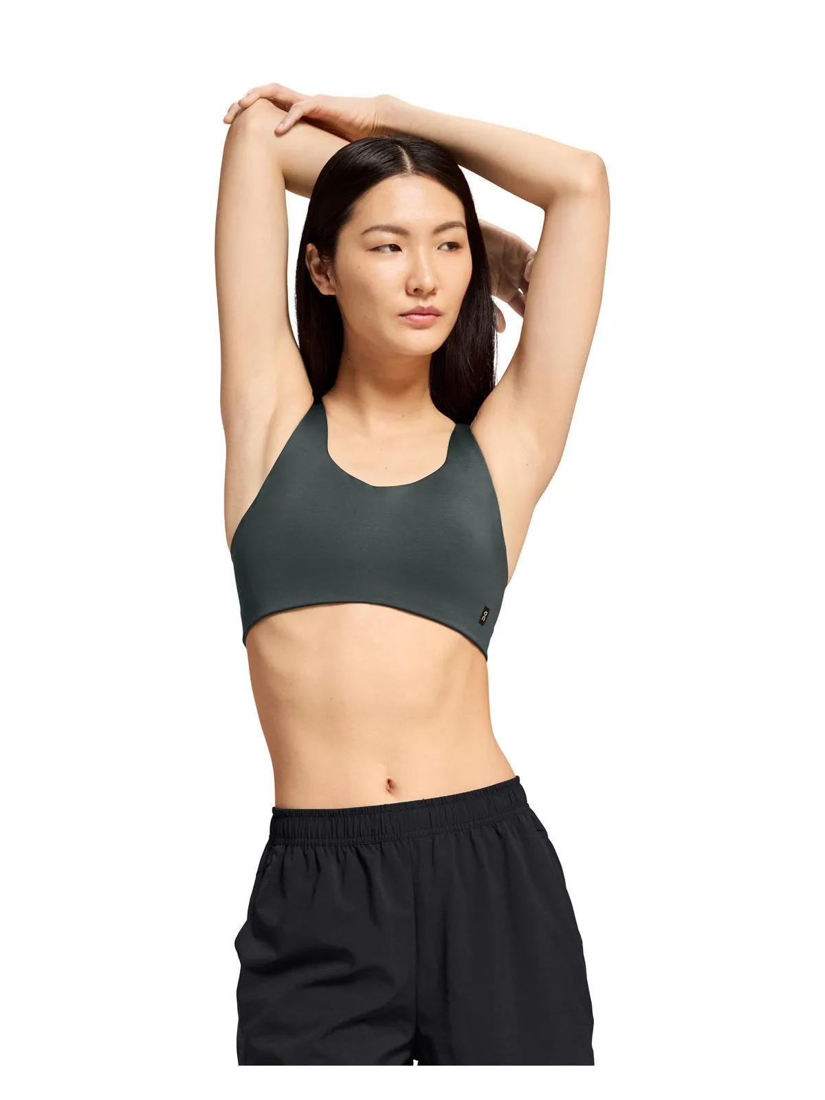 Stanik sportowy ON RUNNING Active Bra zielony