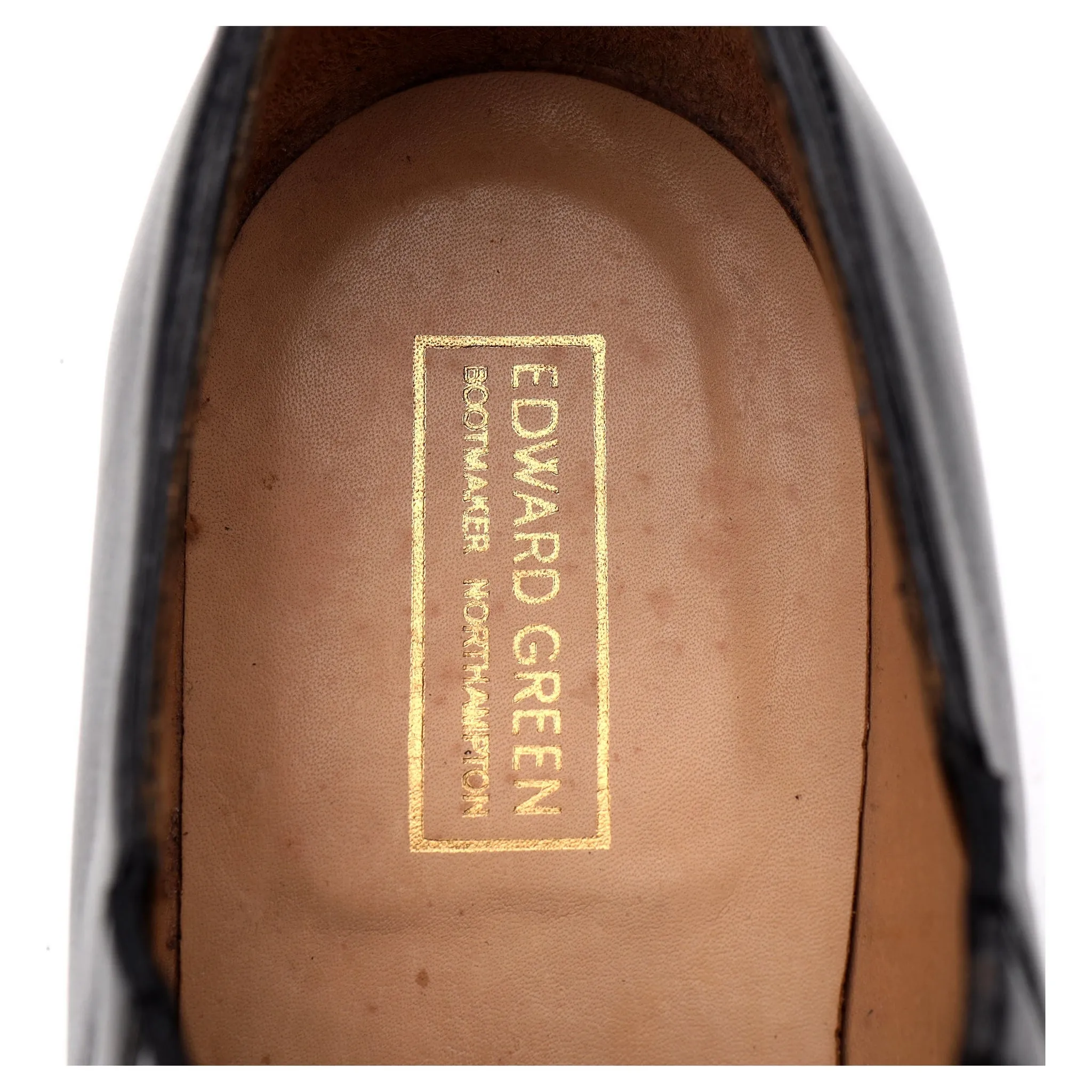 'Sulgrave' Black Leather Slip On Loafer UK 9 E