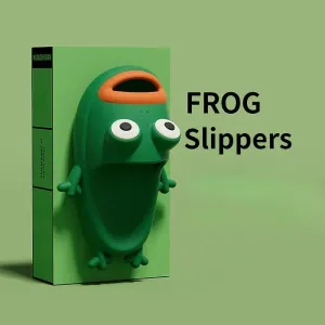 Summer Cartoon Frog Slippers
