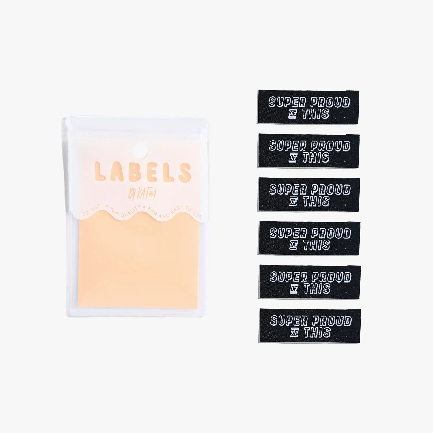 Super Proud of This ~ 6 Sew-in Labels