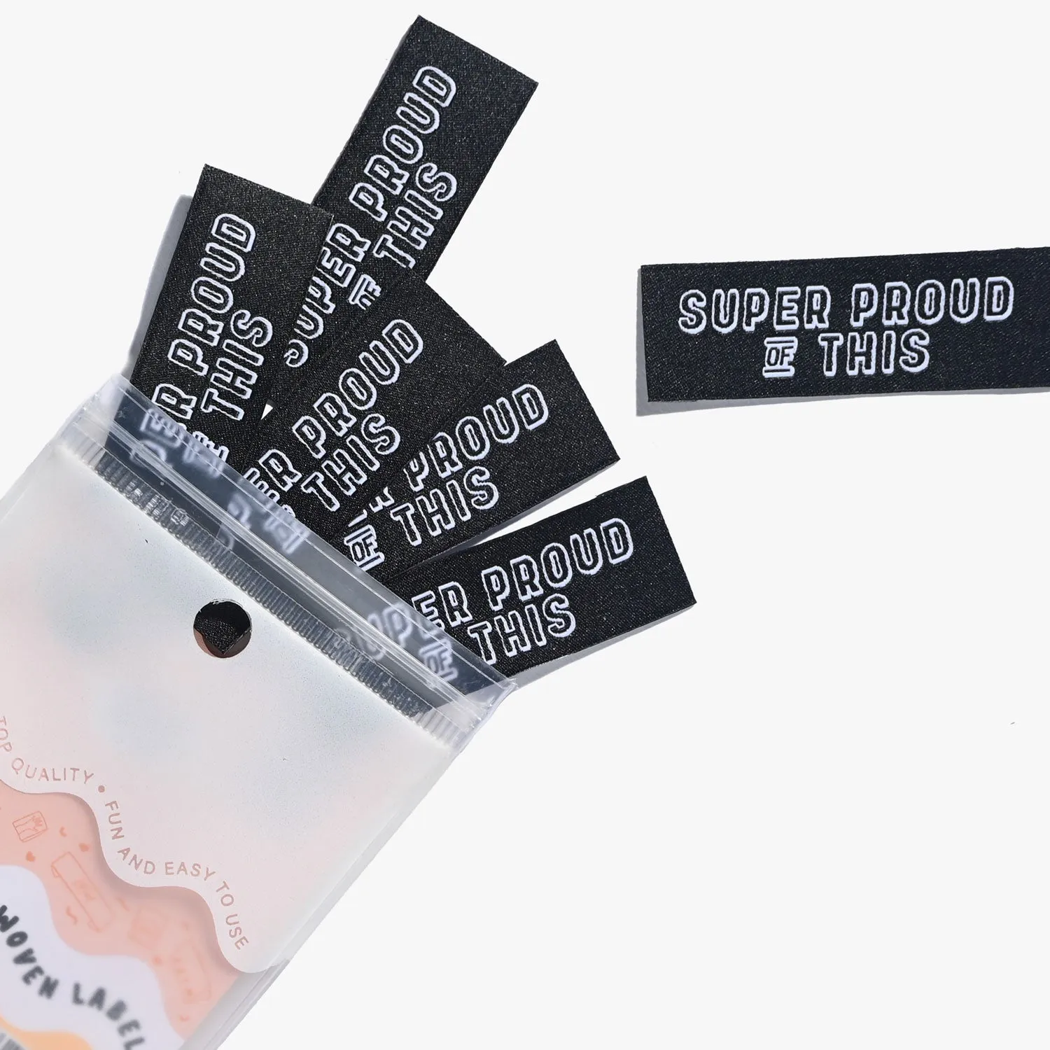 Super Proud of This ~ 6 Sew-in Labels