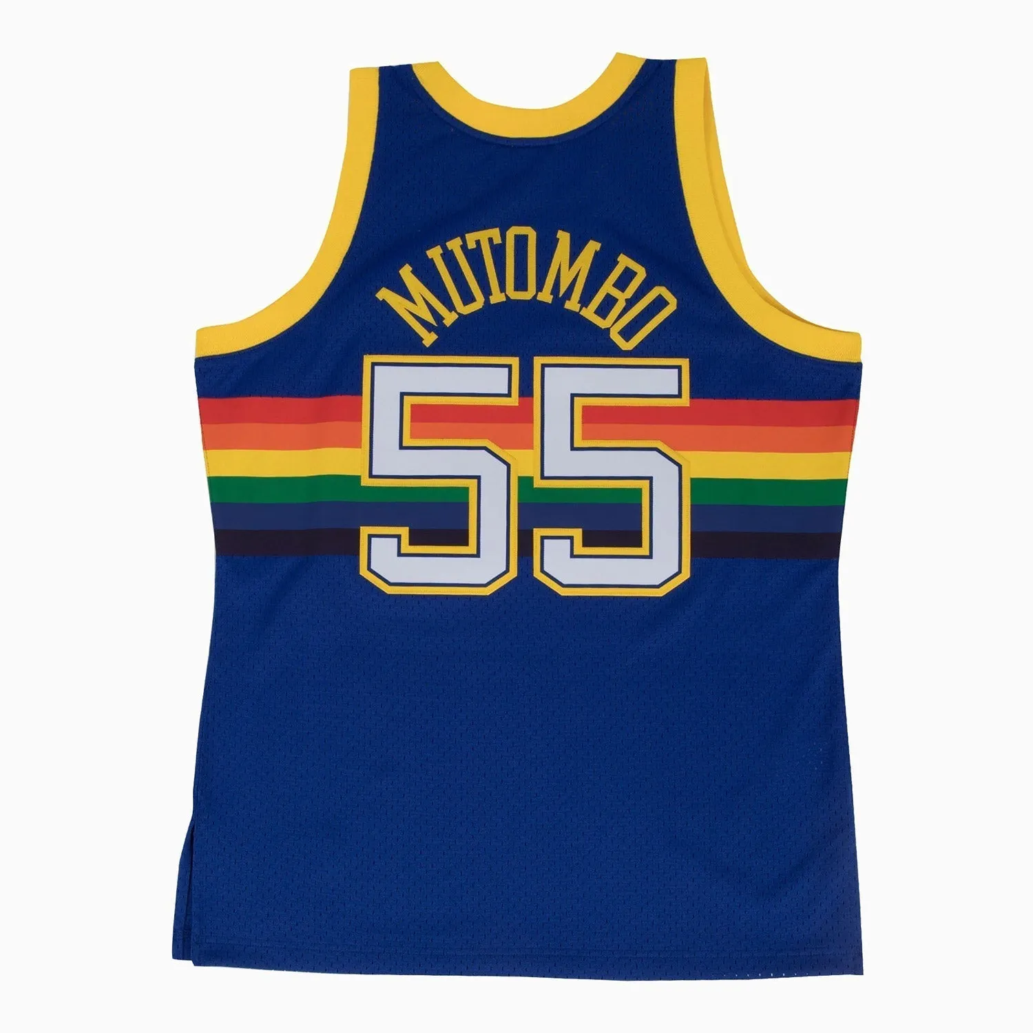 Swingman Dikembe Mutombo Denver Nuggets Road NBA 1991-92 Jersey