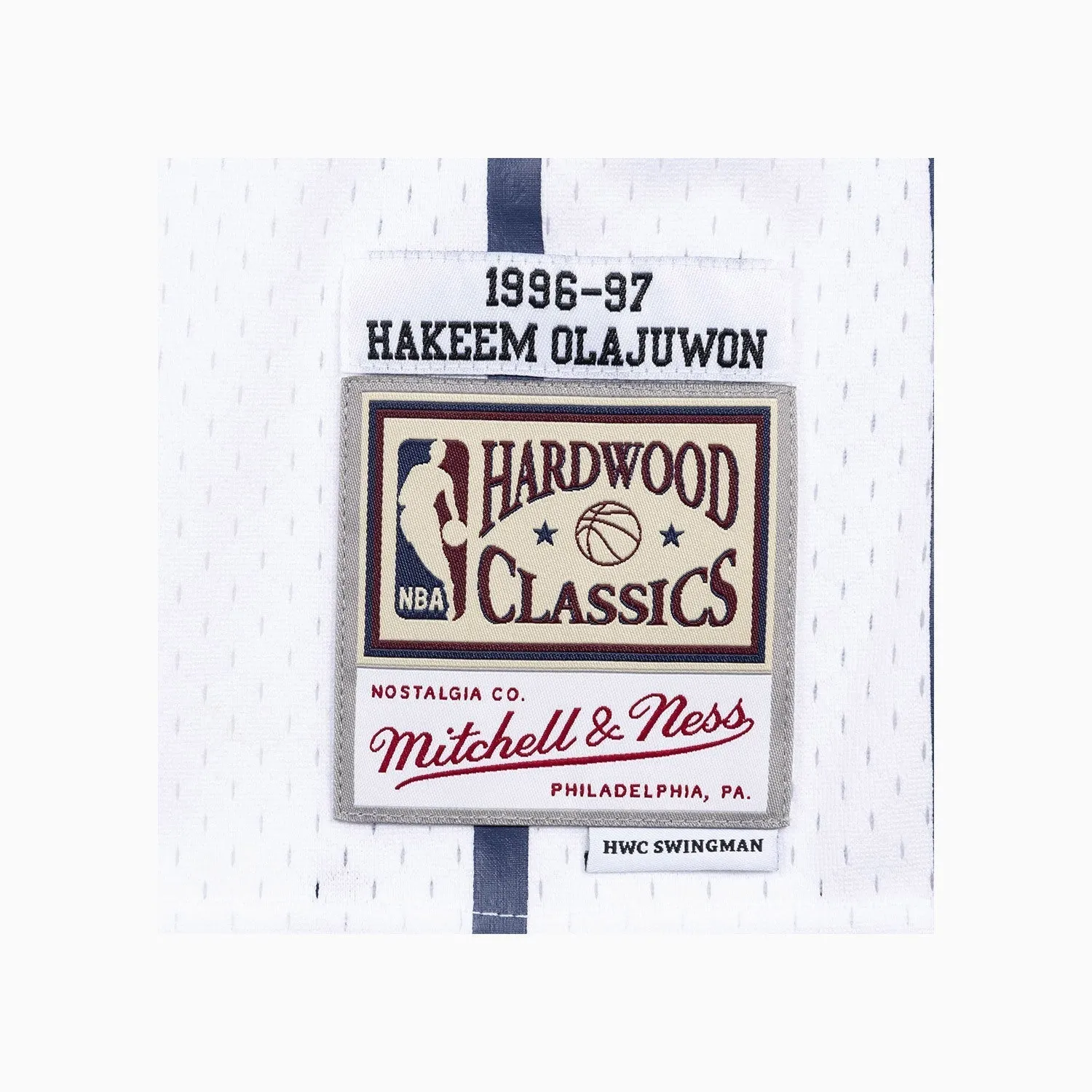 Swingman Hakeem Olajuwon Houston Rockets NBA 1996-97 Jersey