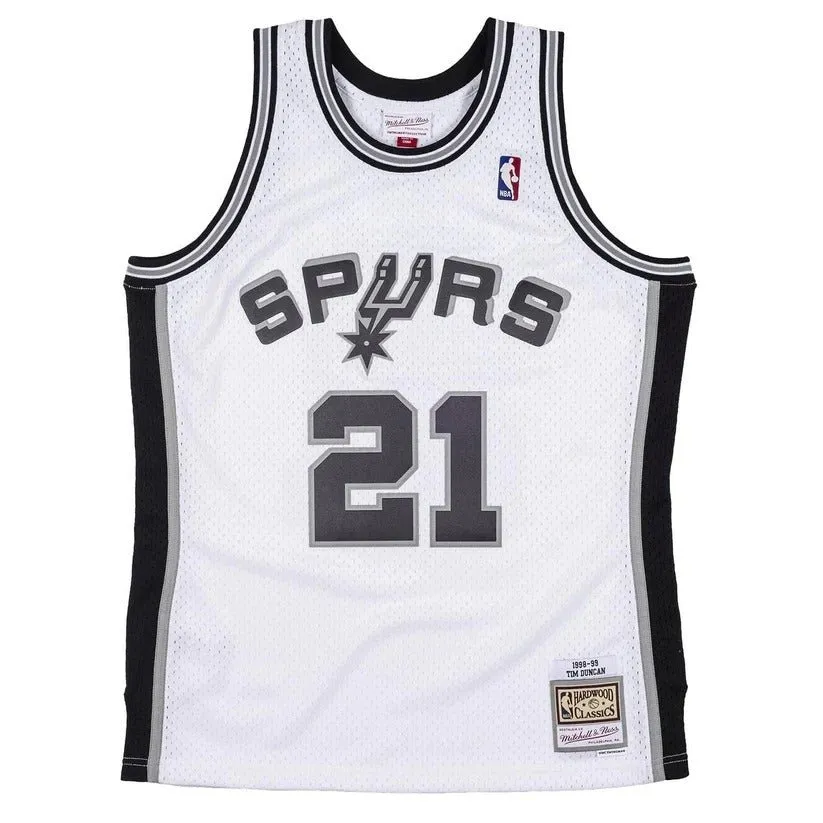 Swingman Tim Duncan San Antonio Spurs NBA 1998-99 Jersey